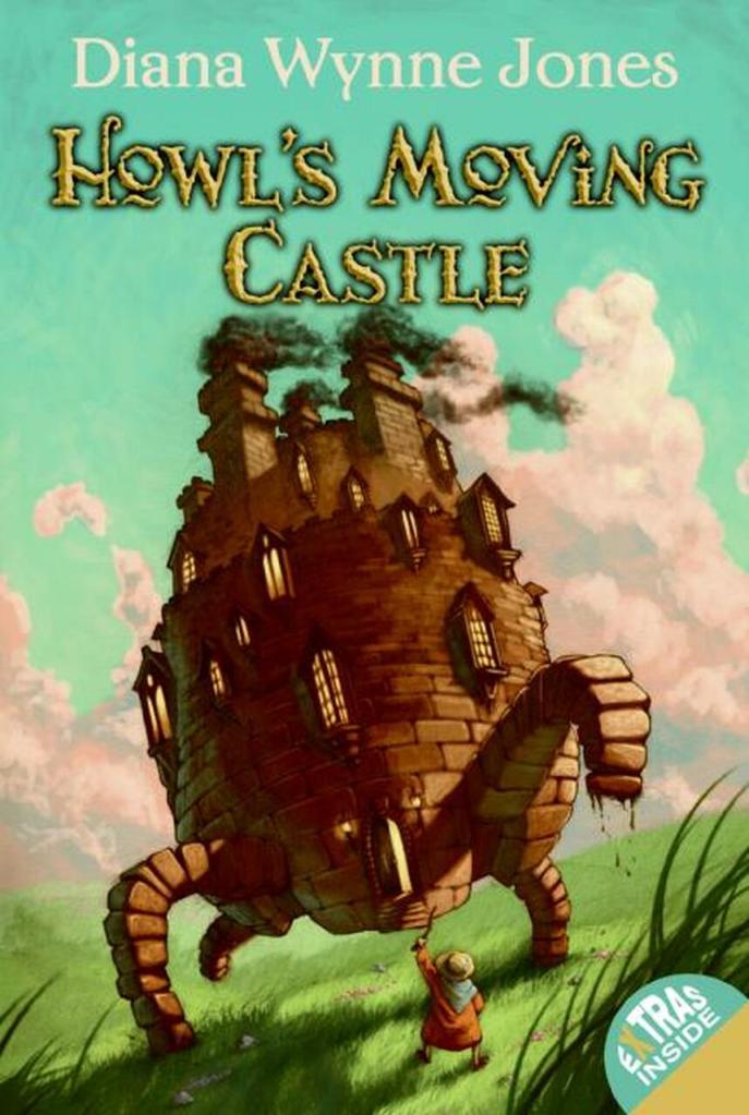 Book Cover - Howl's Moving Castle by Diana Wynne Jones